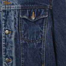 Laden Sie das Bild in den Galerie-Viewer, Second Hand Jeansjacke Gr. M blau Jacke (*)