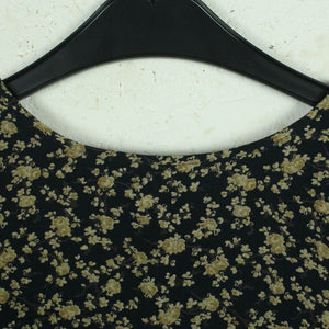 Second Hand GANNI Bluse Gr. S blau mehrfarbig geblümt (*)