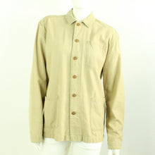 Laden Sie das Bild in den Galerie-Viewer, Second Hand ZARA Hemd Gr. M hellbraun uni oversized (*)