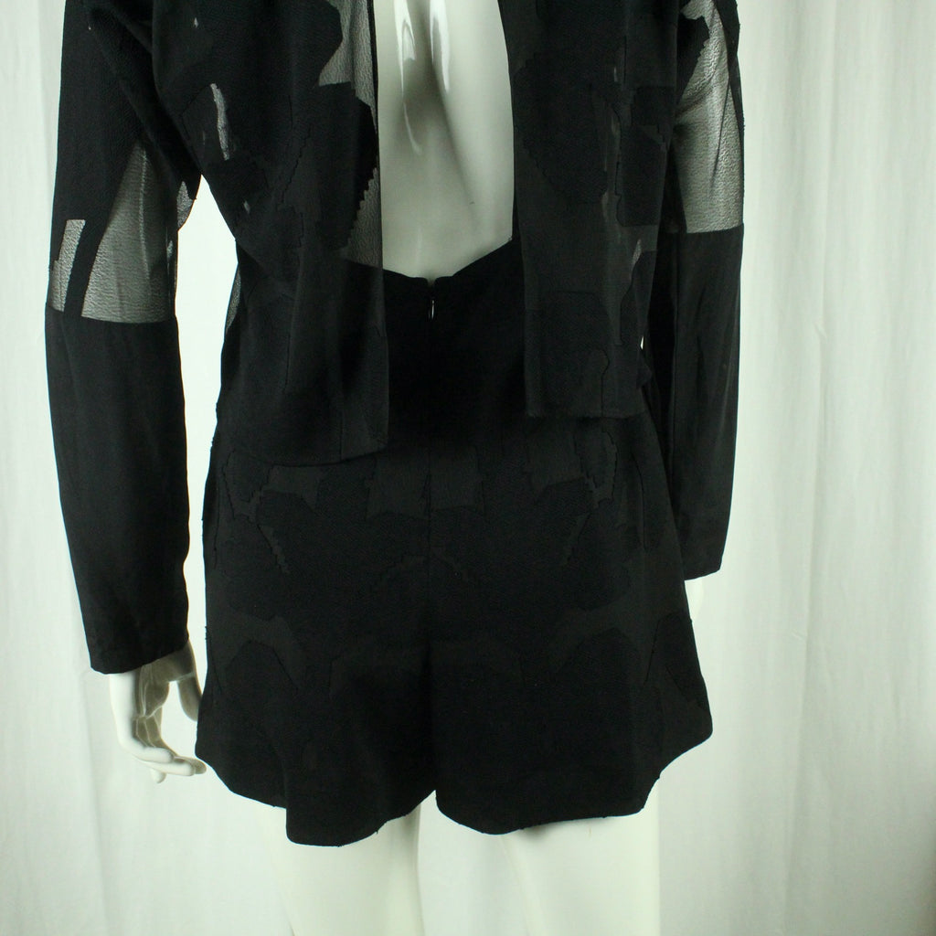 Second Hand TIBI NEW YORK Jumpsuit Gr. US 4 | dt. 34 schwarz Overall (*)