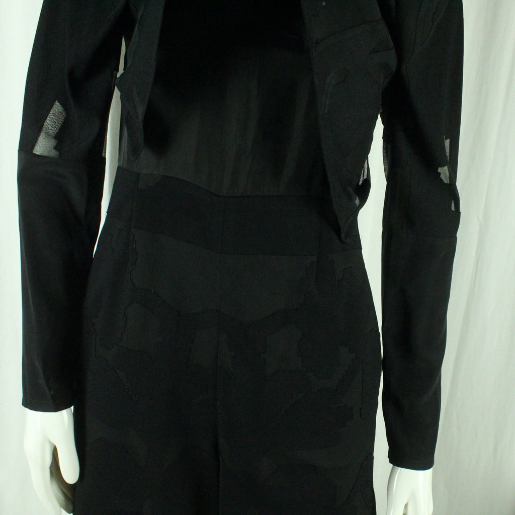 Second Hand TIBI NEW YORK Jumpsuit Gr. US 4 | dt. 34 schwarz Overall (*)
