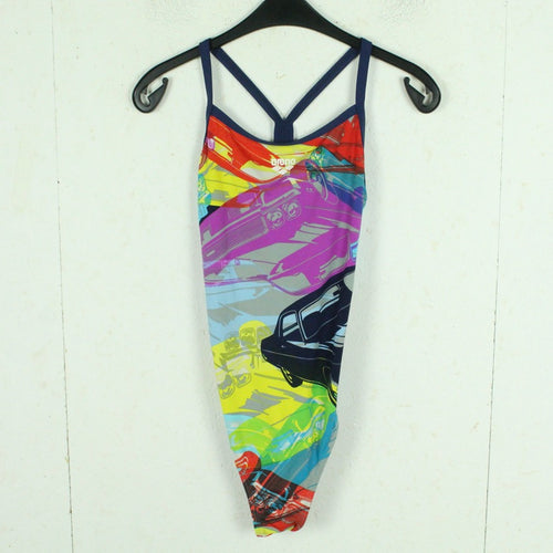 Vintage ARENA Badeanzug Gr. M bunt gemustert 80s 90s Beachwear