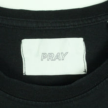Laden Sie das Bild in den Galerie-Viewer, Second Hand HOUSE OF PRAY T-Shirt Gr. M schwarz mit Print (*)