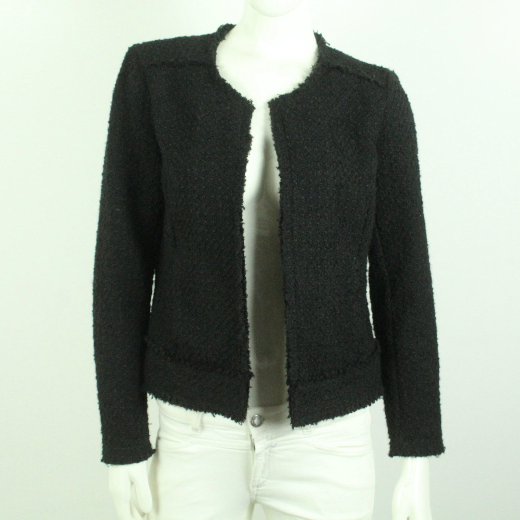 Second Hand NEO NOIR Jacke Gr. M schwarz uni Modell Vigga Boucle Jacket (*)