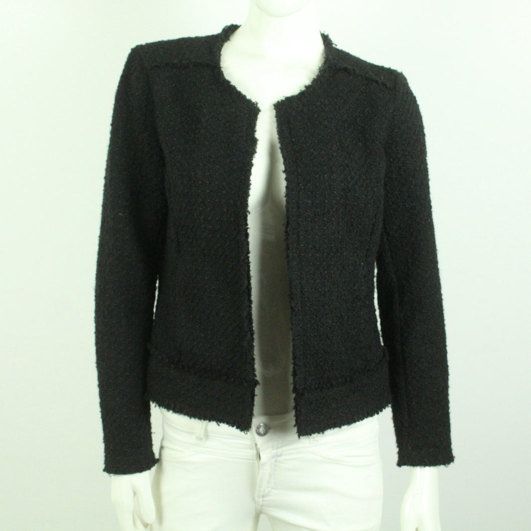 Second Hand NEO NOIR Jacke Gr. M schwarz uni Modell Vigga Boucle Jacket (*)