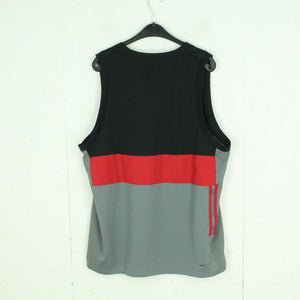 Vintage AIR JORDAN Tank Top Gr. XL schwarz mit Logo Print vorne