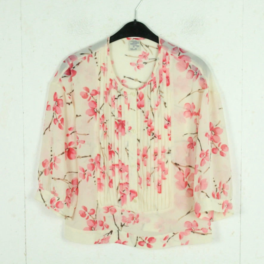 Second Hand BAUM UND PFERDGARTEN Bluse Gr. 34 rosa mehrfarbig geblümt (*)