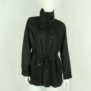 Second Hand SONIA RYKIEL Mantel Gr. S schwarz Designer Parka Kapuze (*)