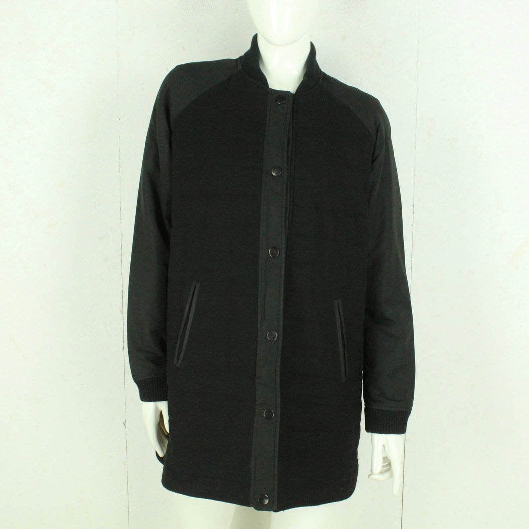 Second Hand ENVII Parka mit Wolle Gr. M schwarz Mod. Baxter Bomber gesteppt (*)