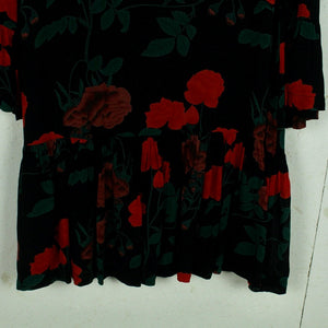 Second Hand GANNI Kleid Gr. 38 schwarz mehrfarbig geblümt (*)