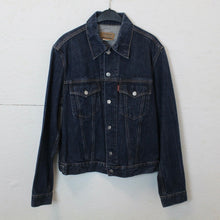Laden Sie das Bild in den Galerie-Viewer, Second Hand Jeansjacke Gr. L blau Jacke (*)