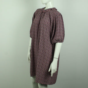 Second Hand BOII Kleid Gr. L schwarz rosa mehrfarbig geblümt (*)