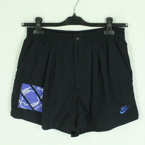 Vintage NIKE Sportshorts Gr. M schwarz mit Stickerei Shorts