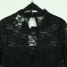 Laden Sie das Bild in den Galerie-Viewer, Second Hand SISTERS POINT Jumpsuit Gr. M schwarz Overall Spitze weites Bein (*)