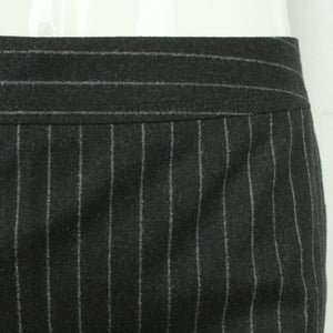 Second Hand JIL SANDER Rock Gr. 36 anthrazit Nadelstreifen (*)