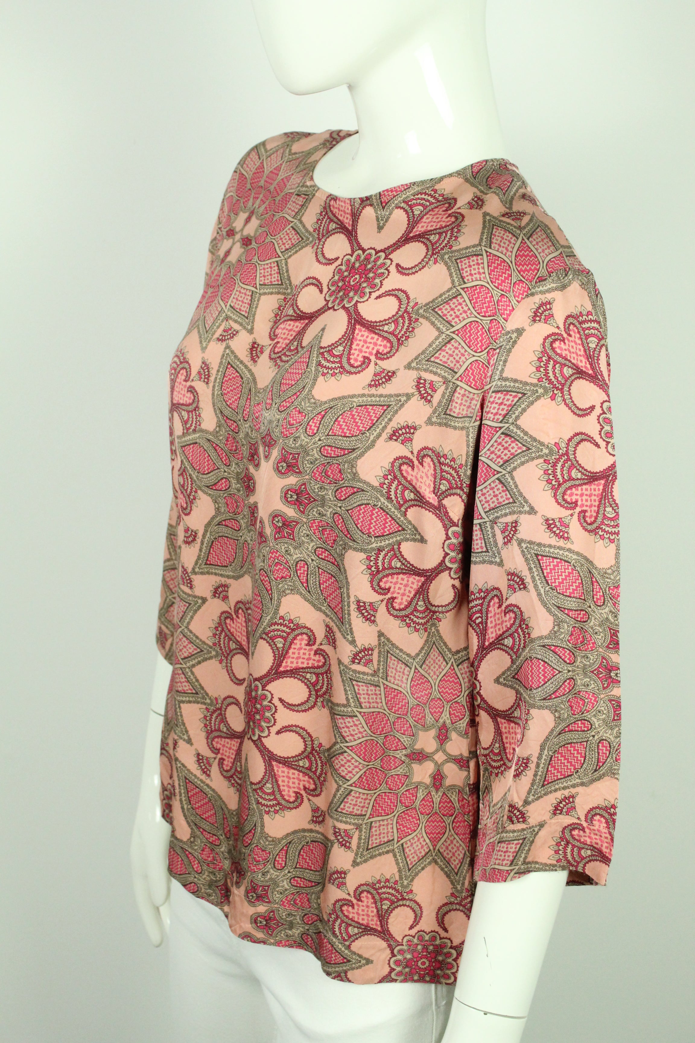 Second Hand DAY BIRGER ET MIKKELSEN Bluse Gr. 36 mehrfarbig gemustert (*)