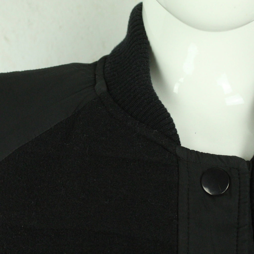 Second Hand ENVII Parka mit Wolle Gr. M schwarz Mod. Baxter Bomber gesteppt (*)