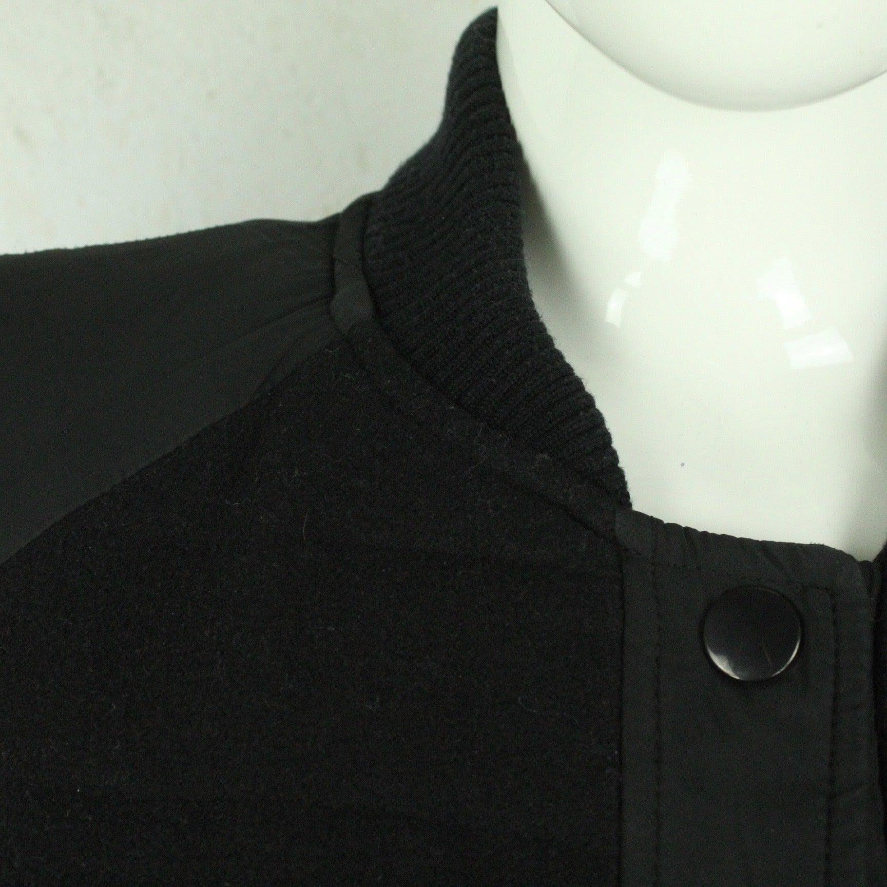 Second Hand ENVII Parka mit Wolle Gr. M schwarz Mod. Baxter Bomber gesteppt (*)