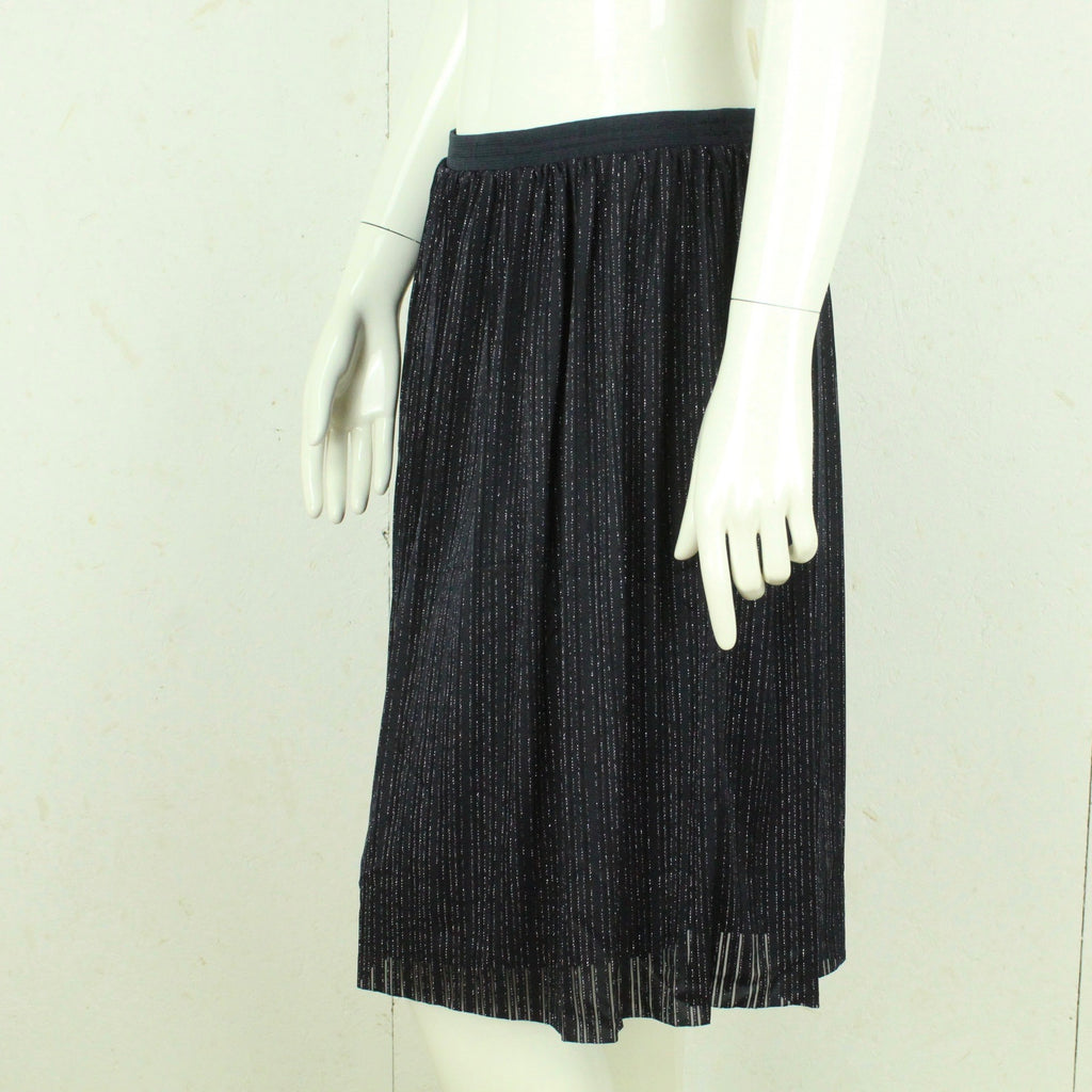 Second Hand SELECTED FEMME Rock Gr. 38 dunkelblau silber (*)