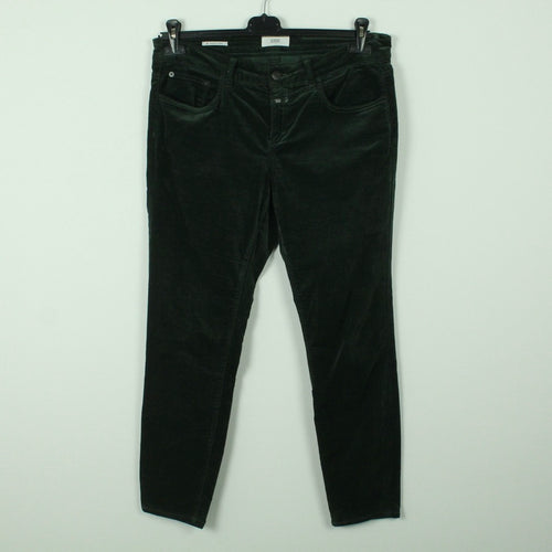 Second Hand CLOSED Jeans Gr. W31 grün uni Samt (*)