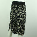 Second Hand HUGO BOSS Rock Gr. S schwarz creme Stretchrock (*)