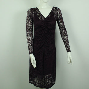 Second Hand ROSEMUNDE Spitzenkleid Gr. S lila uni Spitze Kleid NEU (*)
