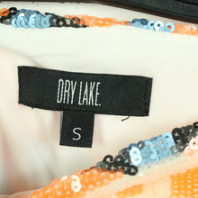 Laden Sie das Bild in den Galerie-Viewer, Second Hand DRY LAKE Pailettenrock Gr. S Modell: Ida Skirt mehrfarbig (*)