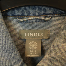 Laden Sie das Bild in den Galerie-Viewer, Second Hand LINDEX Jeansjacke Gr. S blau (*)