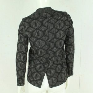 Second Hand ACOTÉ Blazer Jacke Gr. XS schwarz mehrfarbig gemustert (*)