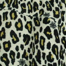 Laden Sie das Bild in den Galerie-Viewer, Second Hand PUMA x CHARLOTTE OLYMPIA Sweatpant Gr. XS schwarz creme Animalprint  (*)