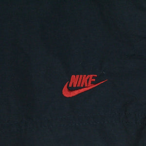 Vintage NIKE Sportshorts Gr. XXL blau weiß mit Logo Stickerei Shorts