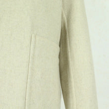 Laden Sie das Bild in den Galerie-Viewer, Second Hand CLOSED Mantel mit Wolle Gr. S beige grau Wendemantel (*)