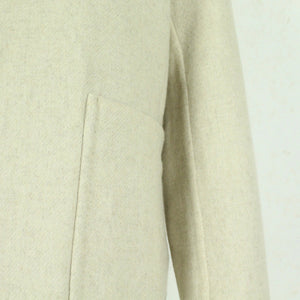 Second Hand CLOSED Mantel mit Wolle Gr. S beige grau Wendemantel (*)