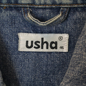 Second Hand USHA Jeansjacke Gr. 46 blau Jacke (*)