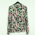 Second Hand FREEQUENT Bluse Gr. L bunt gemustert (*)