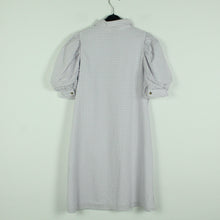 Laden Sie das Bild in den Galerie-Viewer, Second Hand ENVII Kleid Gr. S flieder weiß kariert (*)