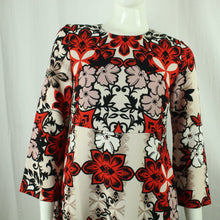 Laden Sie das Bild in den Galerie-Viewer, Second Hand HALLHUBER Kleid Gr. 36 bunt geblümt (*)