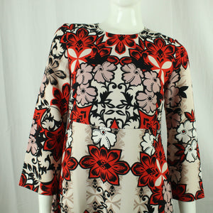 Second Hand HALLHUBER Kleid Gr. 36 bunt geblümt (*)