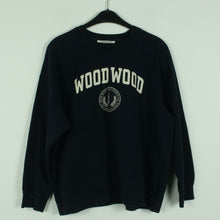 Laden Sie das Bild in den Galerie-Viewer, Second Hand WOOD WOOD Sweatshirt Gr. M blau mit Print (*)