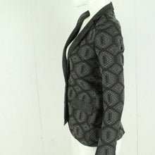 Laden Sie das Bild in den Galerie-Viewer, Second Hand ACOTÉ Blazer Jacke Gr. XS schwarz mehrfarbig gemustert (*)