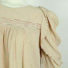 Laden Sie das Bild in den Galerie-Viewer, Second Hand BA&amp;SH Bluse Gr. 2 nude uni  3/4-Arm (*)