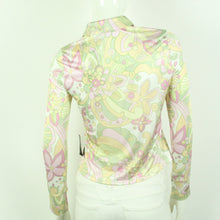 Laden Sie das Bild in den Galerie-Viewer, Second Hand NLY ONE Bluse Gr. M mehrfarbig 70s Style NEU (*)