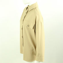 Laden Sie das Bild in den Galerie-Viewer, Second Hand ZARA Hemd Gr. 38 hellbraun uni oversized (*)