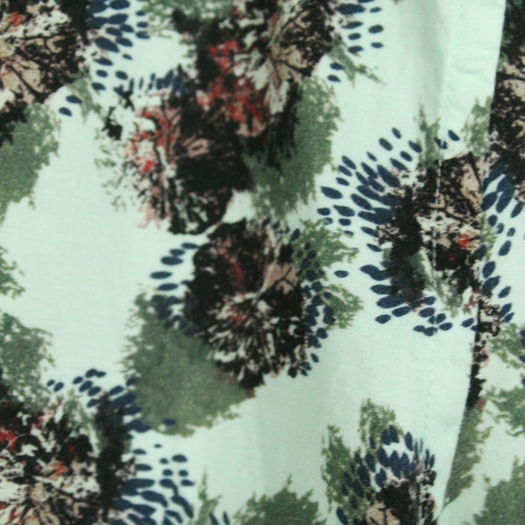 Second Hand THESE GLORY DAYS Hemd Gr. L bunt gemustert kurzarm (*)