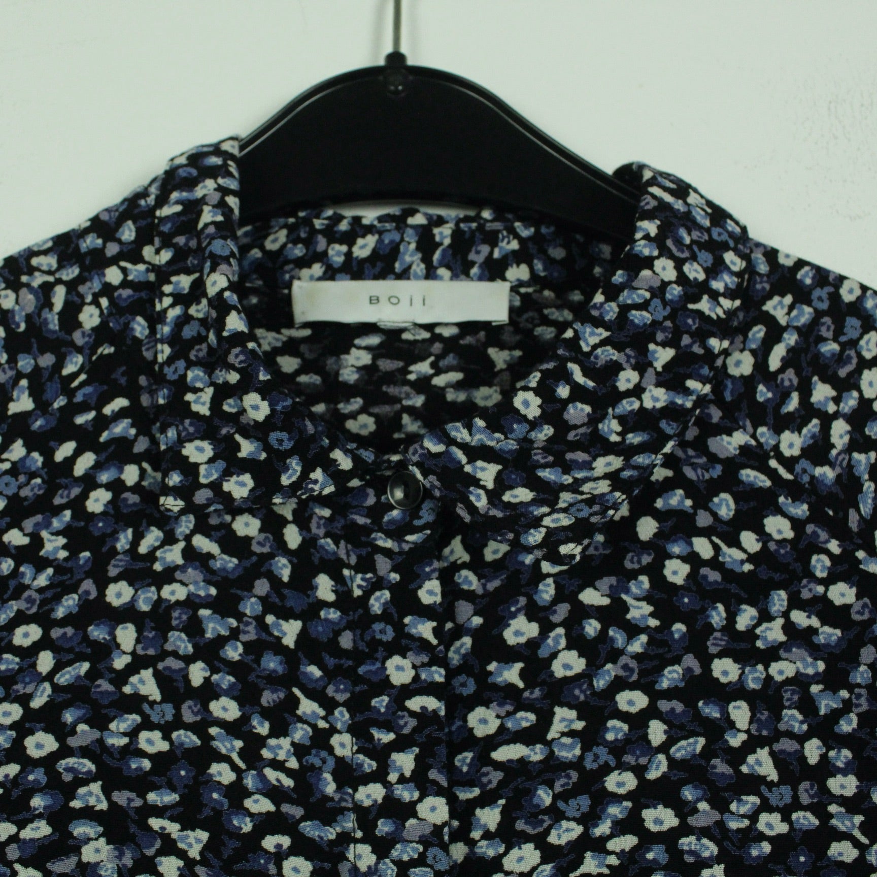 Second Hand BOII Kleid Gr. M blau geblümt (*)