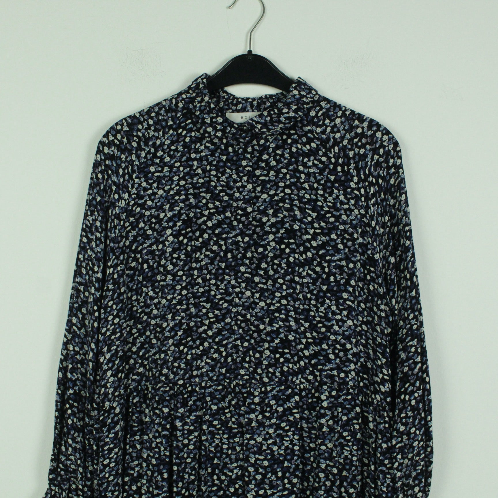 Second Hand BOII Kleid Gr. M blau geblümt (*)