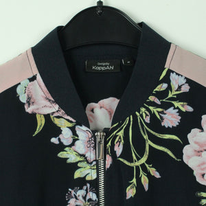 Second Hand KAPPAHL Blouson Gr. S blau bunt geblümt Jacke (*)