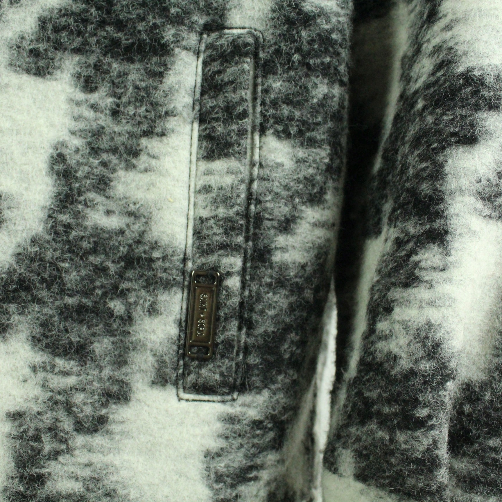Second Hand SAINT + SOFIA Jacke Gr. M schwarz weiß gemustert (*)