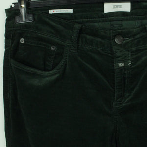 Second Hand CLOSED Jeans Gr. W31 grün uni Samt (*)