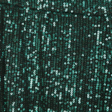 Laden Sie das Bild in den Galerie-Viewer, Second Hand DRY LAKE Palazzohose Gr. S petrolgrün Pailetten (*)